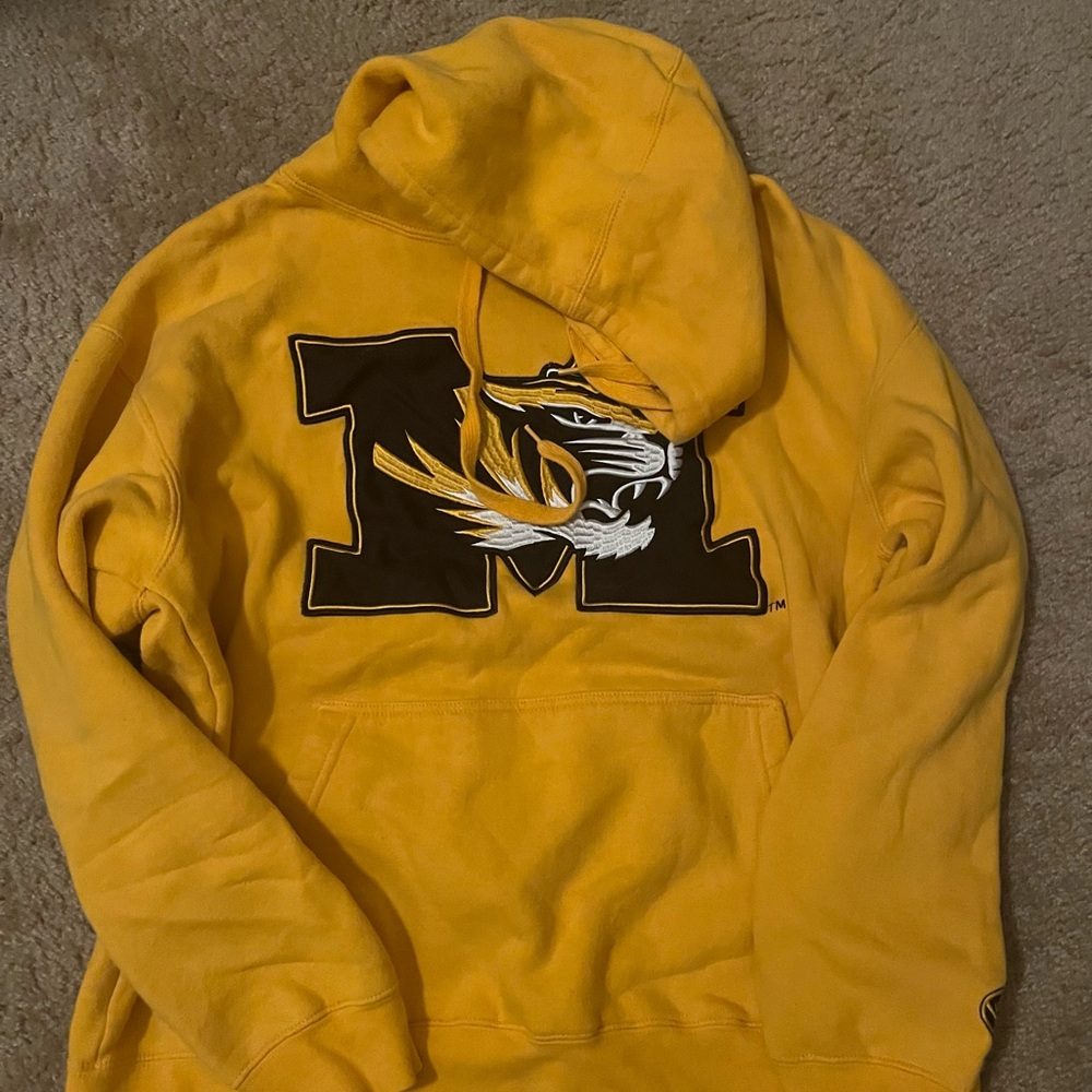 Missouri Yellow Hoodie with Logo
